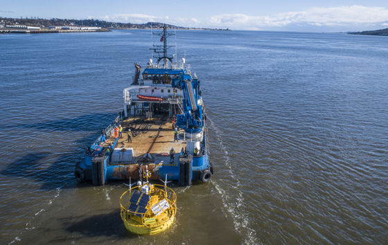 Blue Aspirations Drijvende Lidar Met Ecosysteem Monritong Sensor