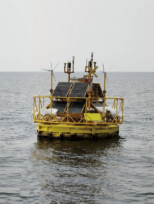 Lidarwindboeien in de Golf Offshore boeien Monitoring Systems